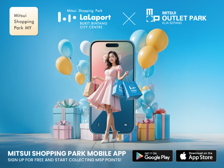 Mitsui Shopping Park mobile app and points