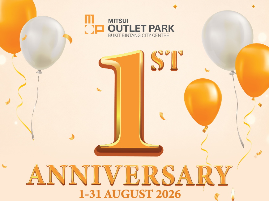 Mitsui Outlet Park anniversary