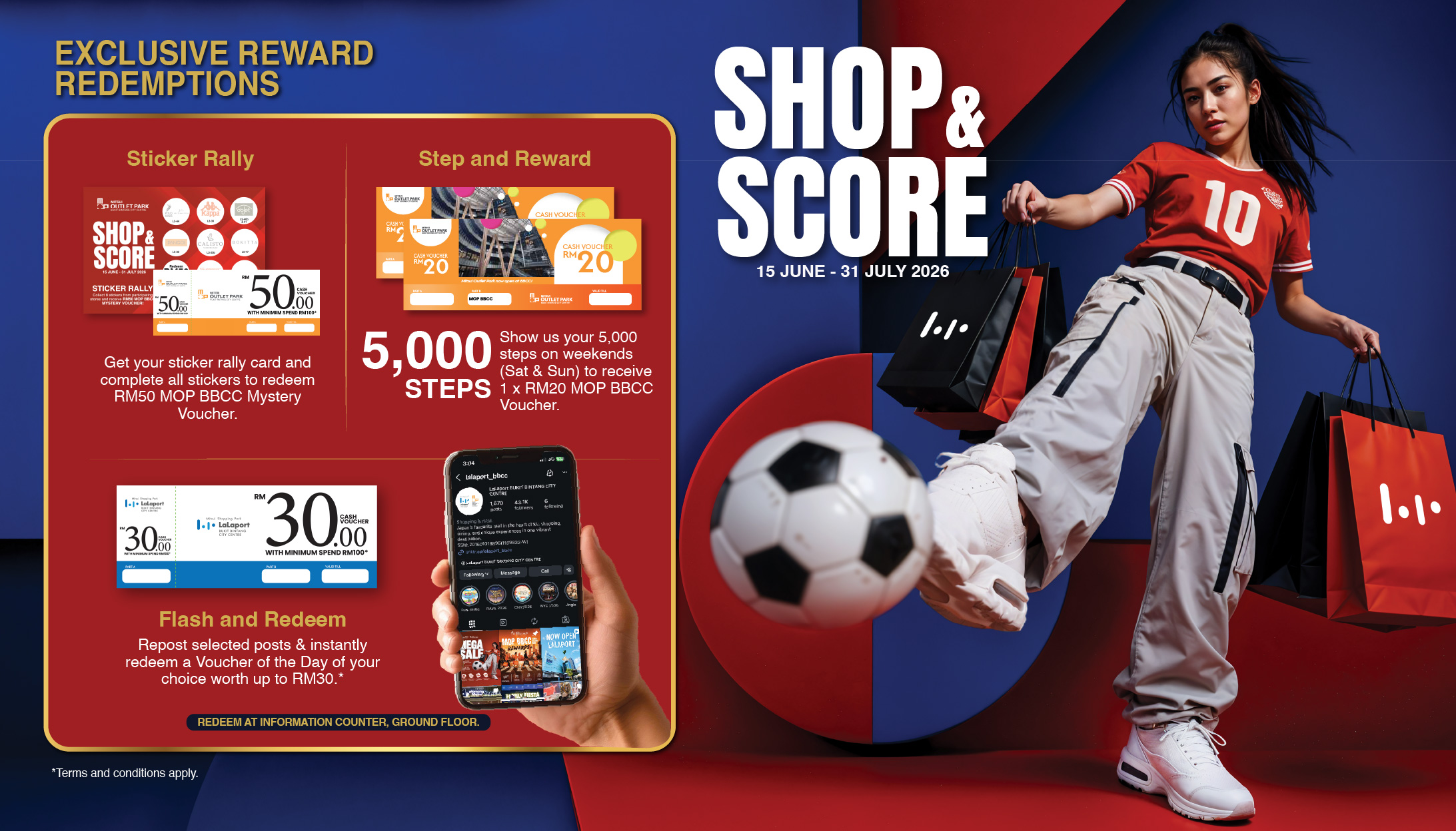 Shop and Score rewards